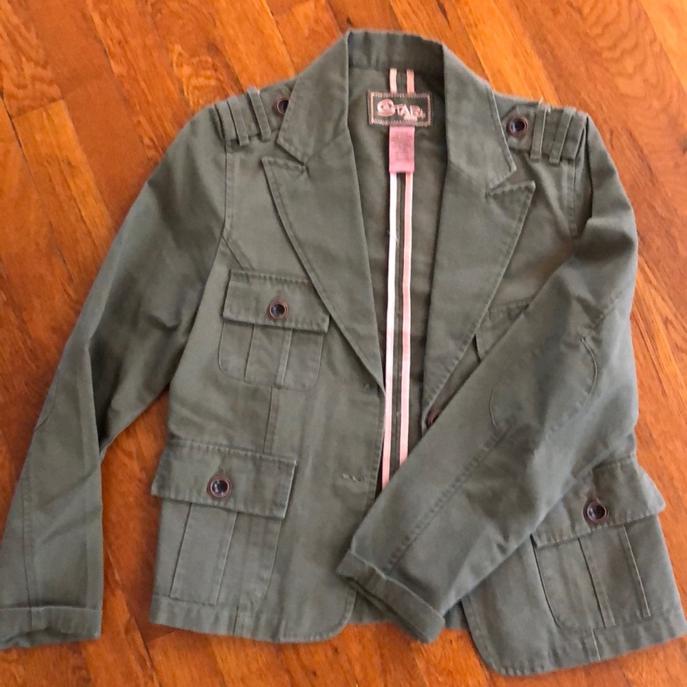 Army Style Canvas Jacket